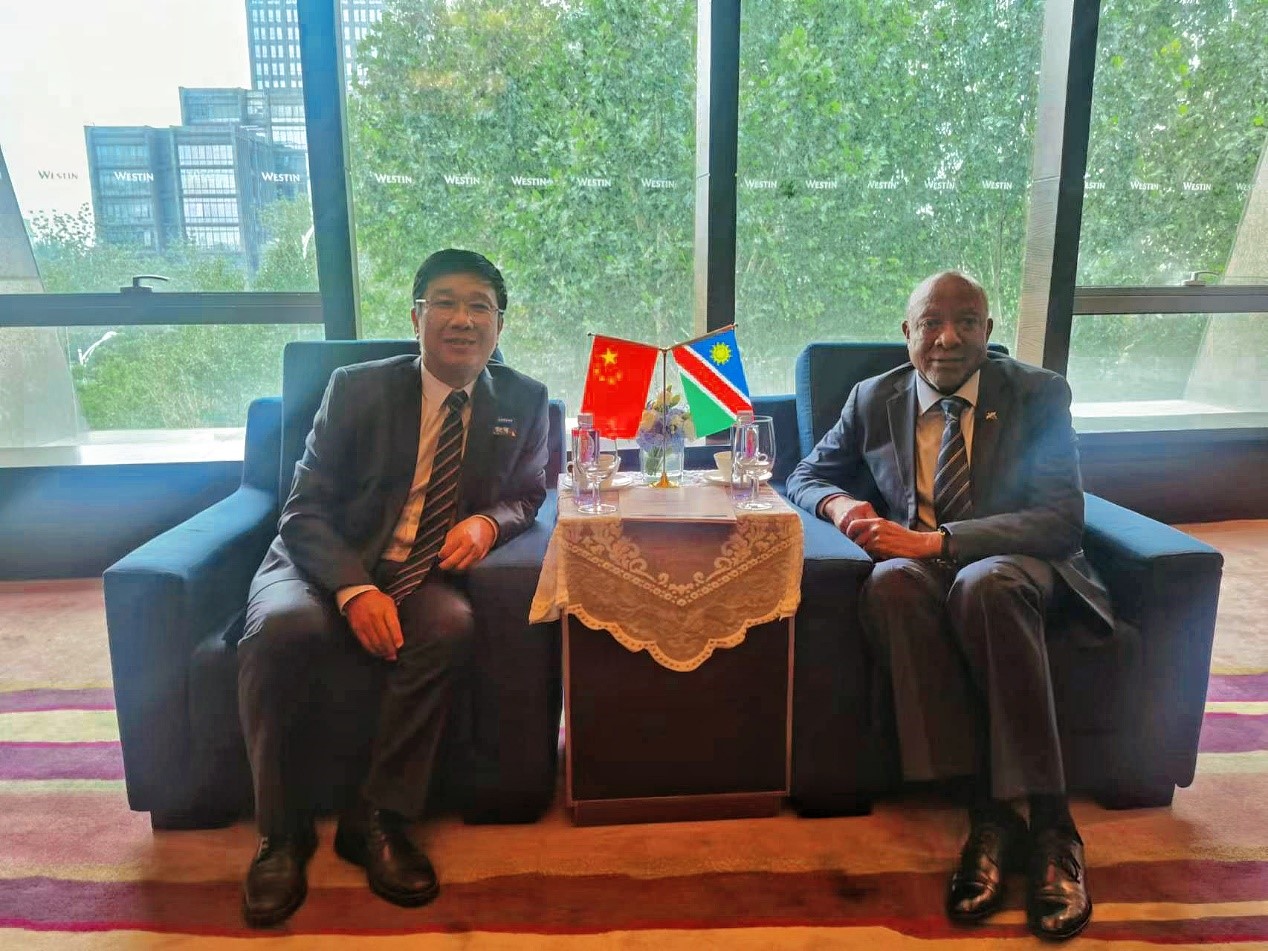 中非合作论坛期间永利3044noc 董事长王平卫拜会三国总统