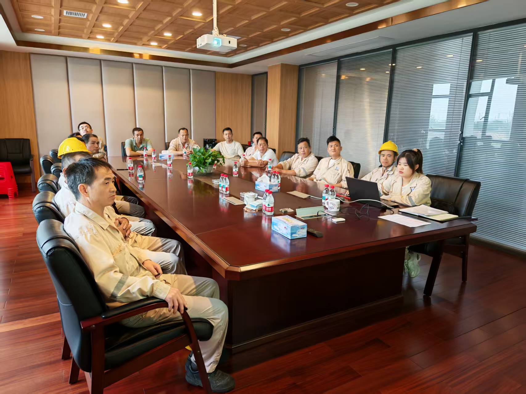 永利3044noc新材组织双重预防机制数字化建设及 5G+系统 特殊作业模块培训